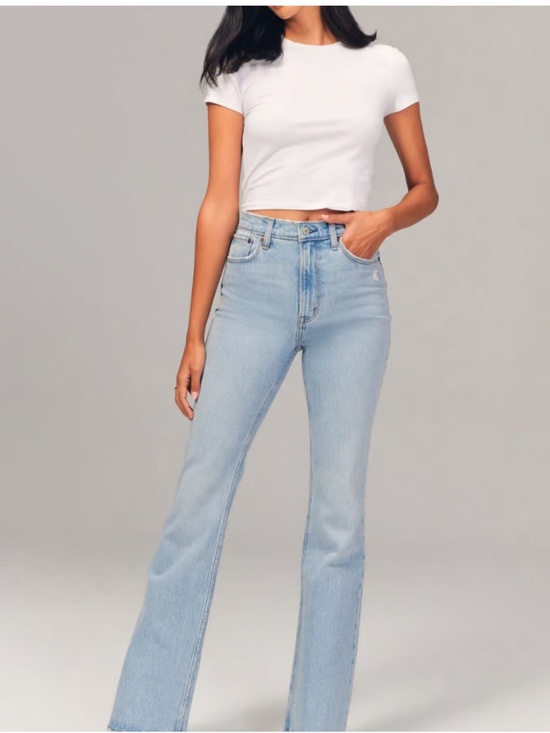 Abercrombie & Fitch Denim - abercrombie & fitch the 70s vintage flare ultra high rise jean, Size 27/4L